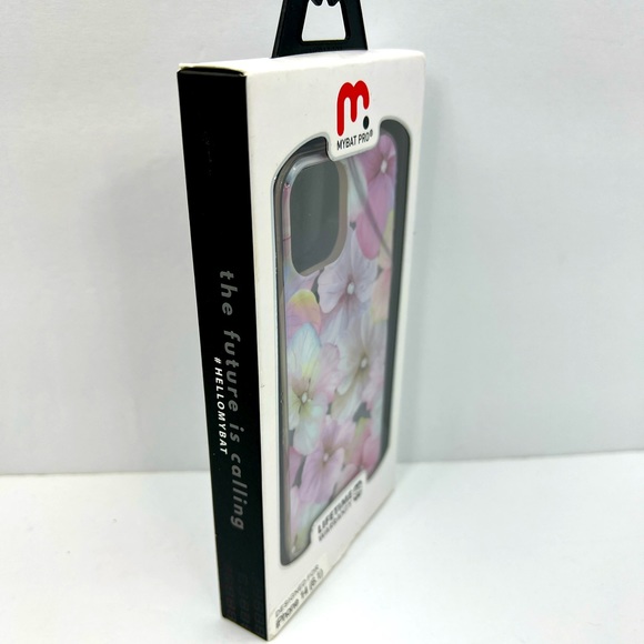 iPhone 14, 6.1 INCHES, MYBAT PRO iPHONE , WITH PETUNIA FLOWER DESIGN - Picture 2 of 12